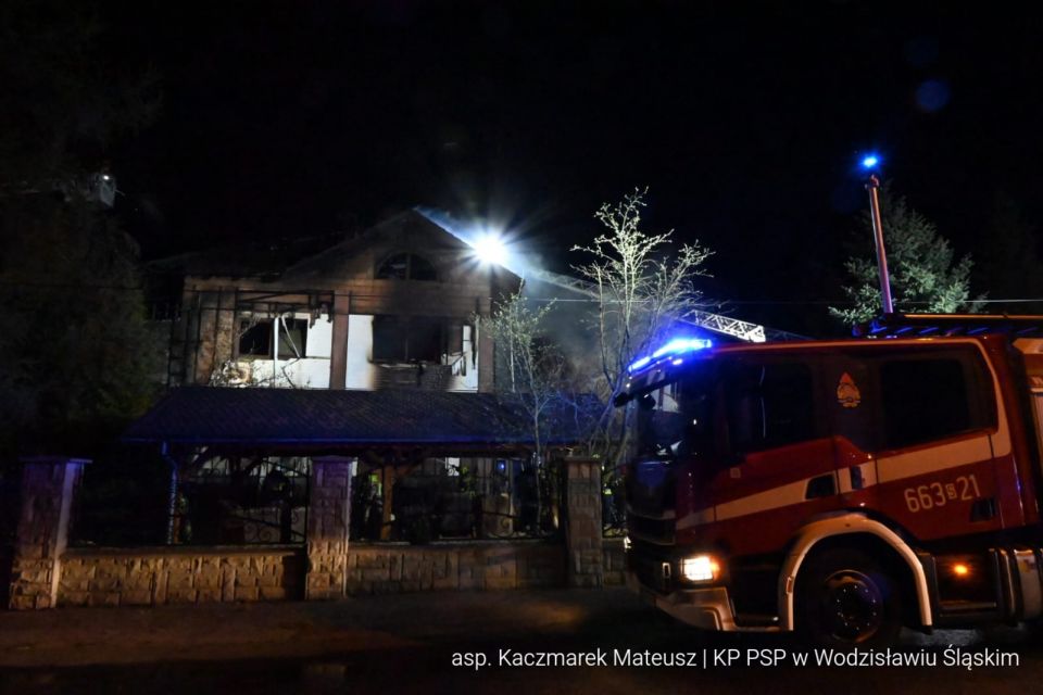 Tragiczny pożar w Pszowie. Nie żyje pięć osób - galeria