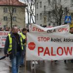 Protest przeciw CPK/KDP w Mikołowie - 31 marca 2023 roku