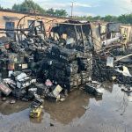 Groźny pożar przy ul. Kolejowej w Żorach. Ewakuowano 20 osób - galeria