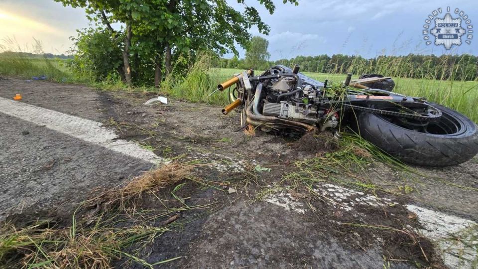 Tragiczny wypadek motocyklisty w Bieruniu – zginął 32-letni mężczyzna - galeria