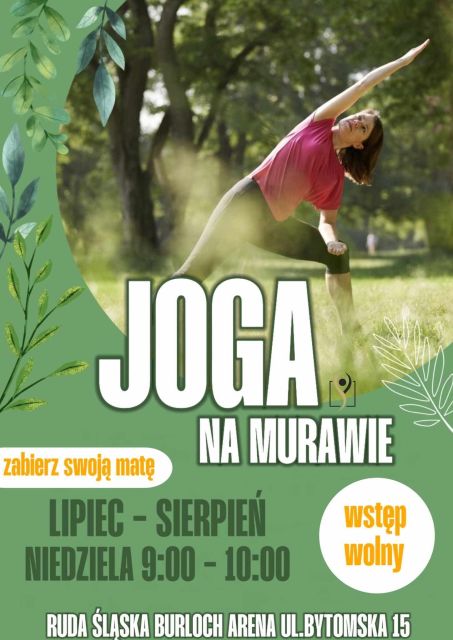Joga na murawie - galeria