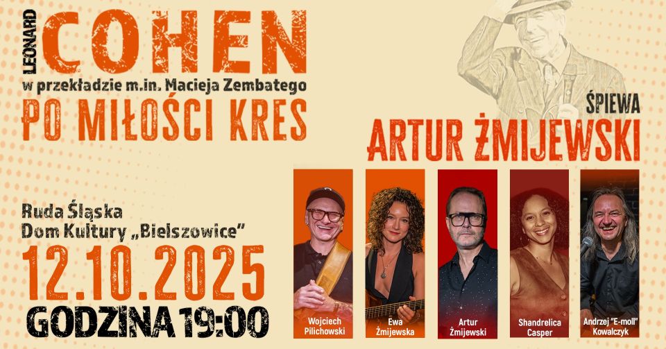 Cohen - Po miłości kres. Śpiewa Artur Żmijewski - galeria