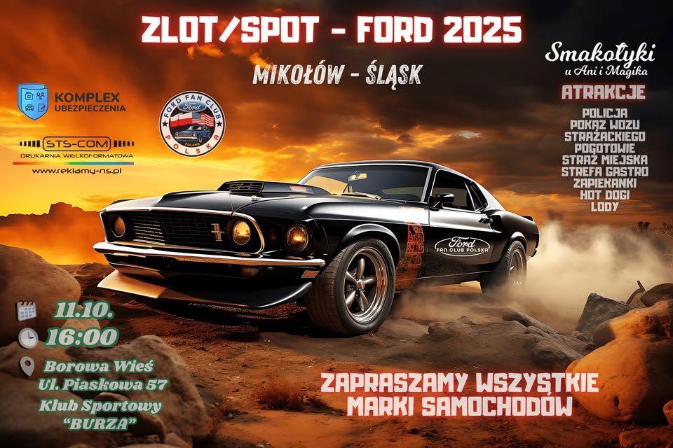Zlot/Spot - FORD 2025 - Mikołów - galeria
