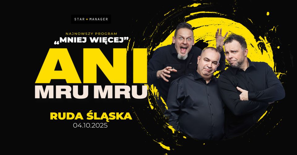 Kabaret Ani Mru Mru: Najnowszy Program "Mniej Więcej" - galeria