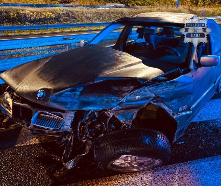 Kopiowanie i rozpowszechnianie zdjęć bez zgody autora zabronione. Tragiczny wypadek na autostradzie A4 w Katowicach - galeria