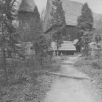 Drewniany kościół św. Jadwigi z XVI wieku 1918-1933/fot. NAC