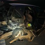 Groźna kolizja na A1. Narkotyki, brak prawa jazdy i ranna pasażerka - galeria