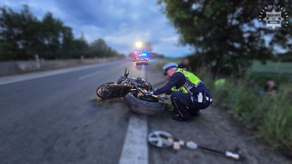 Tragiczny wypadek motocyklisty w Bieruniu – zginął 32-letni mężczyzna - galeria