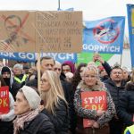 Protest przeciw CPK/KDP w Mikołowie - 31 marca 2023 roku