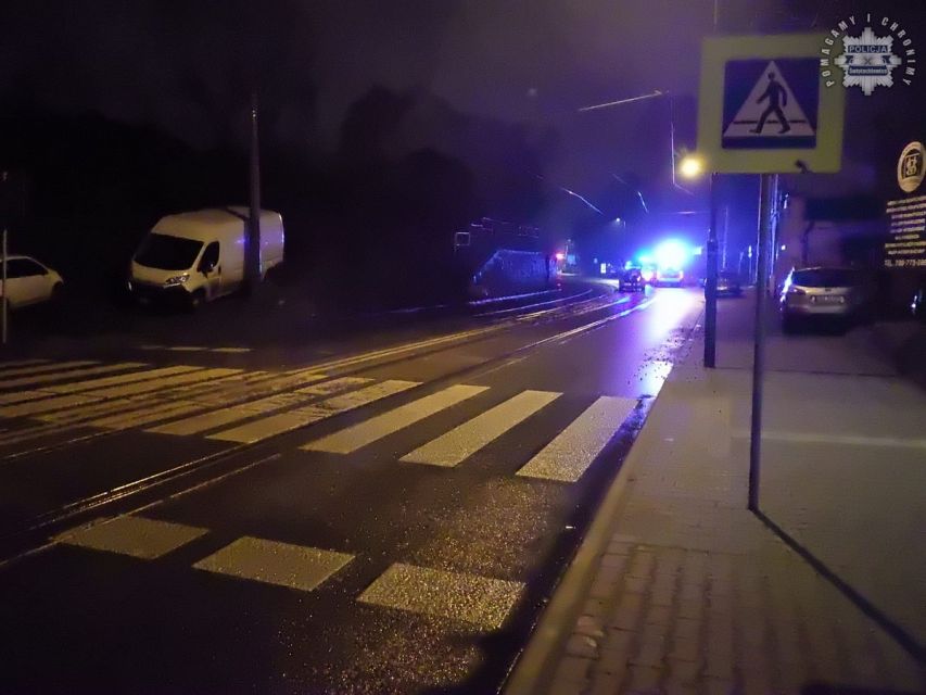 Tragiczny wypadek w Świętochłowicach. Nie żyje 44-letni pieszy - galeria