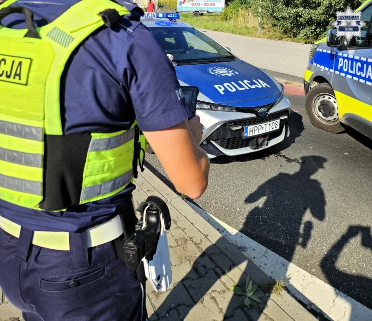 Pościg za pijanym kierowcą w Tychach: Zatrzymanie 38-latka - galeria