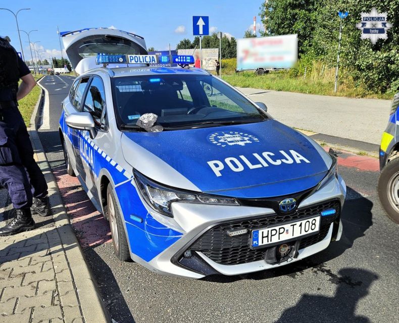 Pościg za pijanym kierowcą w Tychach: Zatrzymanie 38-latka - galeria