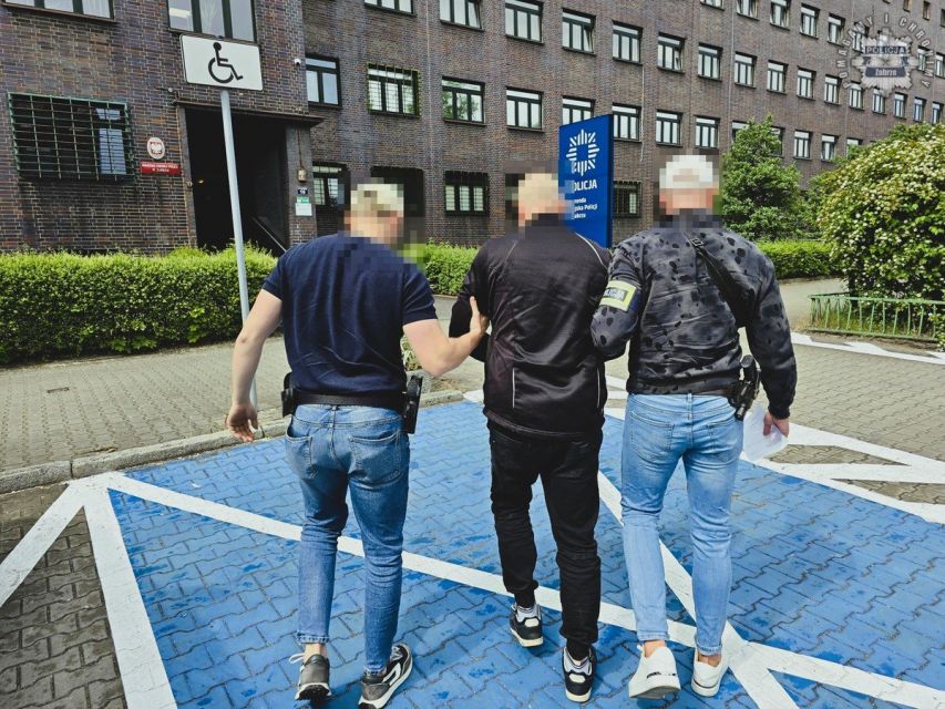 Ojciec i syn pobili kierowcę w Zabrzu po konflikcie na drodze - galeria