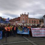 Protest przeciw CPK/KDP w Mikołowie - 31 marca 2023 roku