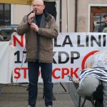 Protest przeciw CPK/KDP w Mikołowie - 31 marca 2023 roku