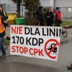 Protest przeciw CPK/KDP w Mikołowie - 31 marca 2023 roku