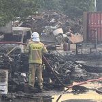 Groźny pożar przy ul. Kolejowej w Żorach. Ewakuowano 20 osób - galeria