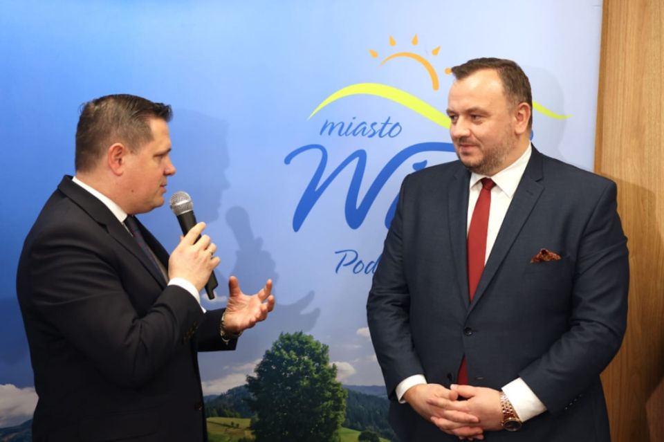 Marszałek województwa uhonorowany przez samorząd Wisły - galeria