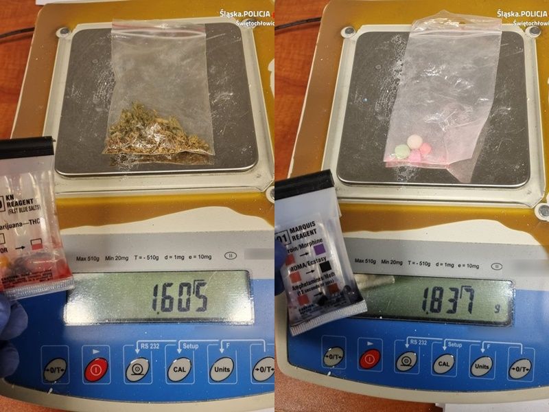 Świętochłowice: Areszt za posiadanie blisko kilograma narkotyków - galeria