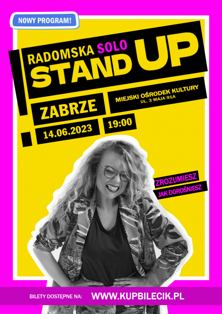 Stand-up - Aleksandra Radomska - galeria