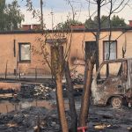 Groźny pożar przy ul. Kolejowej w Żorach. Ewakuowano 20 osób - galeria