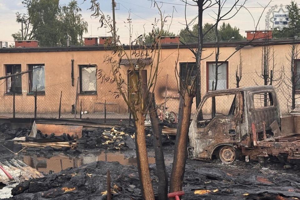 Groźny pożar przy ul. Kolejowej w Żorach. Ewakuowano 20 osób - galeria