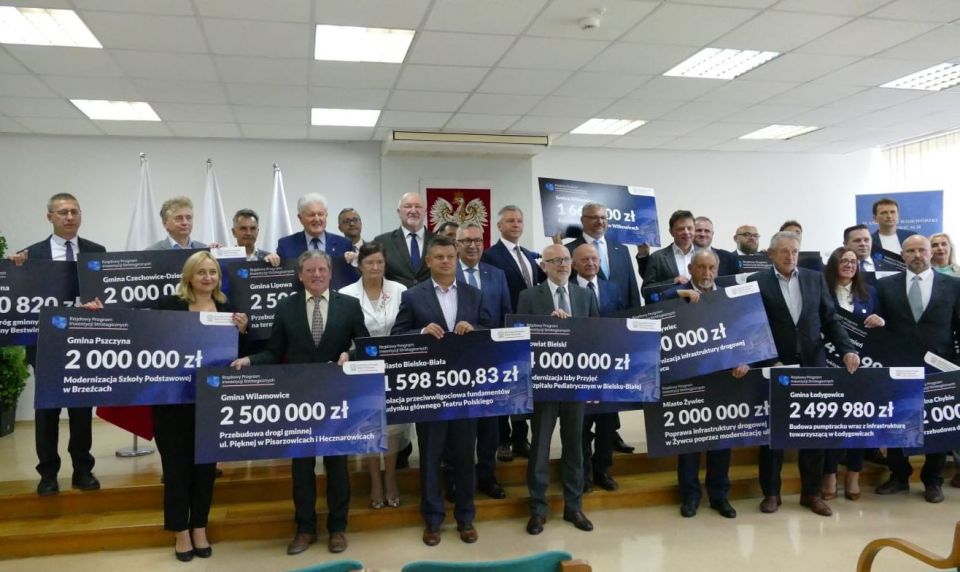 65 mln zł dla Bielska-Białej z 6. edycji Rządowego Programu Inwestycji Strategicznych - galeria