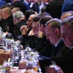 Andrzej Duda i Mateusz Morawiecki wzięli w sobotę udział w Karczmie Piwnej NSZZ "Solidarność". - galeria