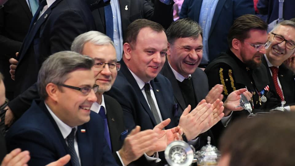 Andrzej Duda i Mateusz Morawiecki wzięli w sobotę udział w Karczmie Piwnej NSZZ "Solidarność". - galeria