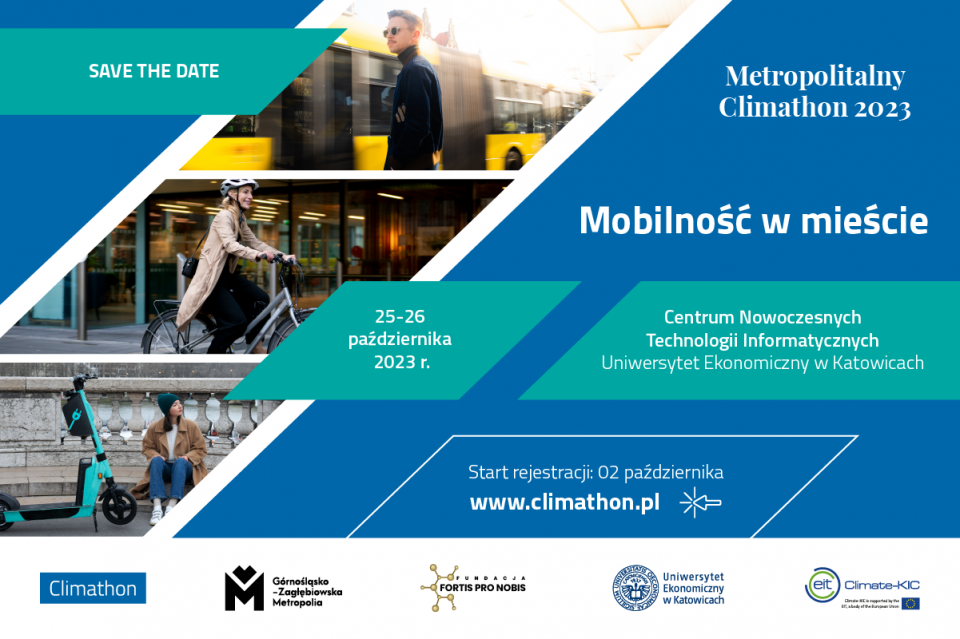 Metropolitalny Climathon 2023. Rywalizacja studentów w murach UE Katowice - galeria