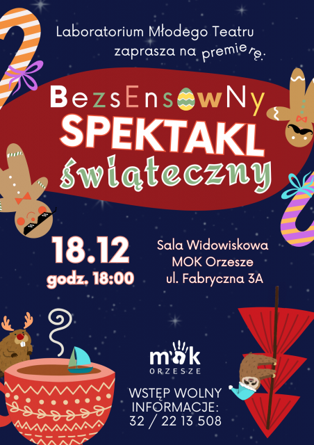 premiera - "Bezsensowny spektakl świąteczny" - galeria