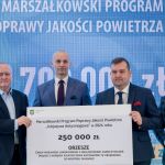 II edycja Marszałkowskiego Programu Poprawy Jakości Powietrza. Wręczono czeki na projekty - galeria