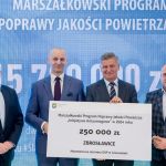 II edycja Marszałkowskiego Programu Poprawy Jakości Powietrza. Wręczono czeki na projekty - galeria