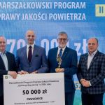 II edycja Marszałkowskiego Programu Poprawy Jakości Powietrza. Wręczono czeki na projekty - galeria