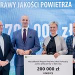 II edycja Marszałkowskiego Programu Poprawy Jakości Powietrza. Wręczono czeki na projekty - galeria