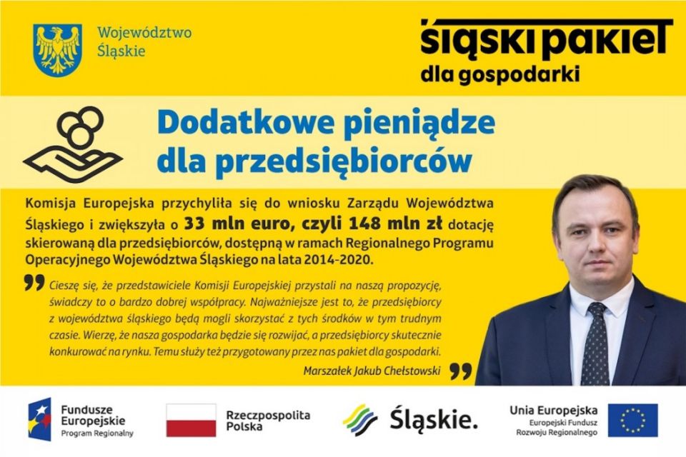 Śląskie: Dotacje dla przedsiębiorców zwiększone o 33 mln euro - galeria