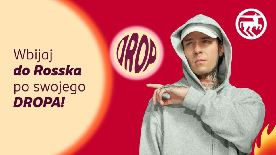 „Wbijaj do Rosska po swojego dropa” – nowa kampania Rossmanna - galeria