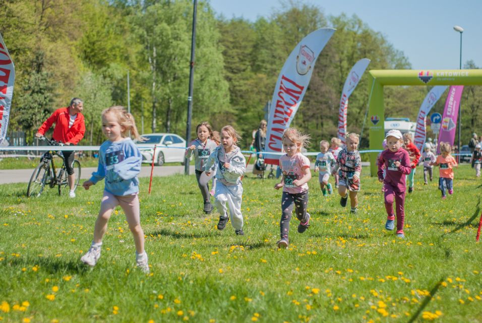 Festiwal Biegowy im. W. Korfantego - niedzielny bieg dla dzieci [FOTORELACJA] - galeria