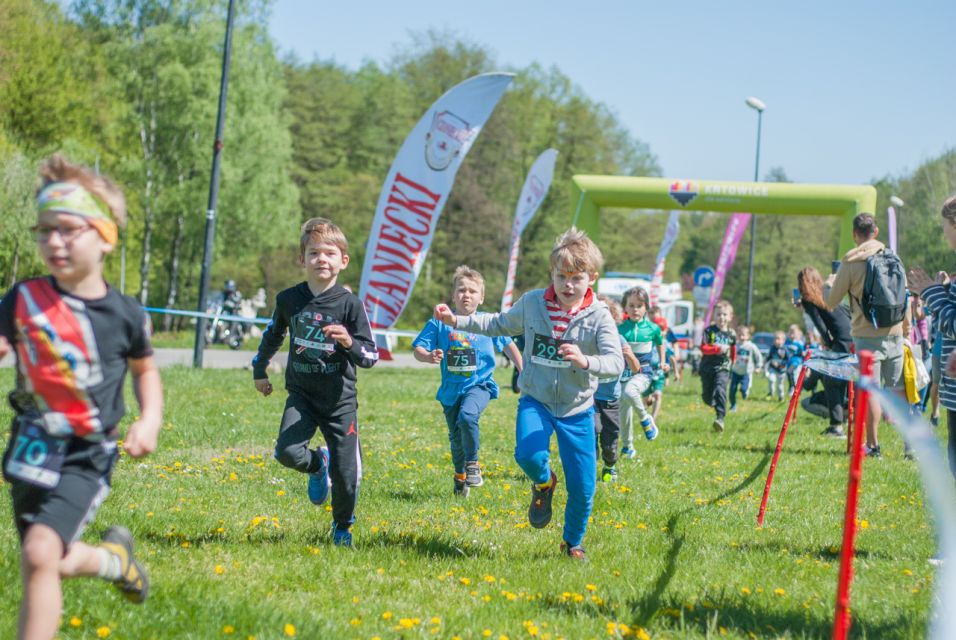 Festiwal Biegowy im. W. Korfantego - niedzielny bieg dla dzieci [FOTORELACJA] - galeria