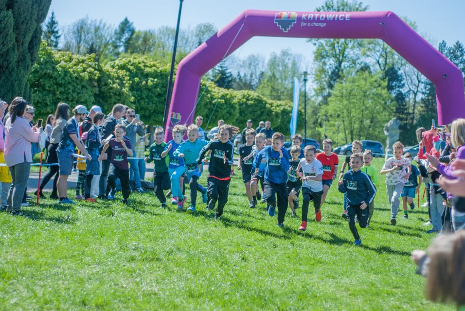 Festiwal Biegowy im. W. Korfantego - niedzielny bieg dla dzieci [FOTORELACJA] - galeria