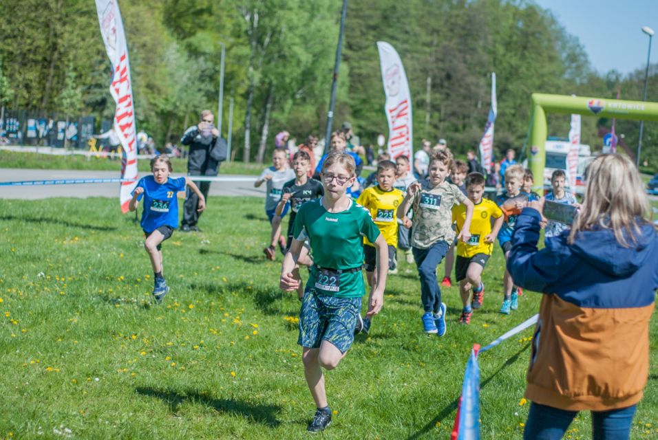 Festiwal Biegowy im. W. Korfantego - niedzielny bieg dla dzieci [FOTORELACJA] - galeria