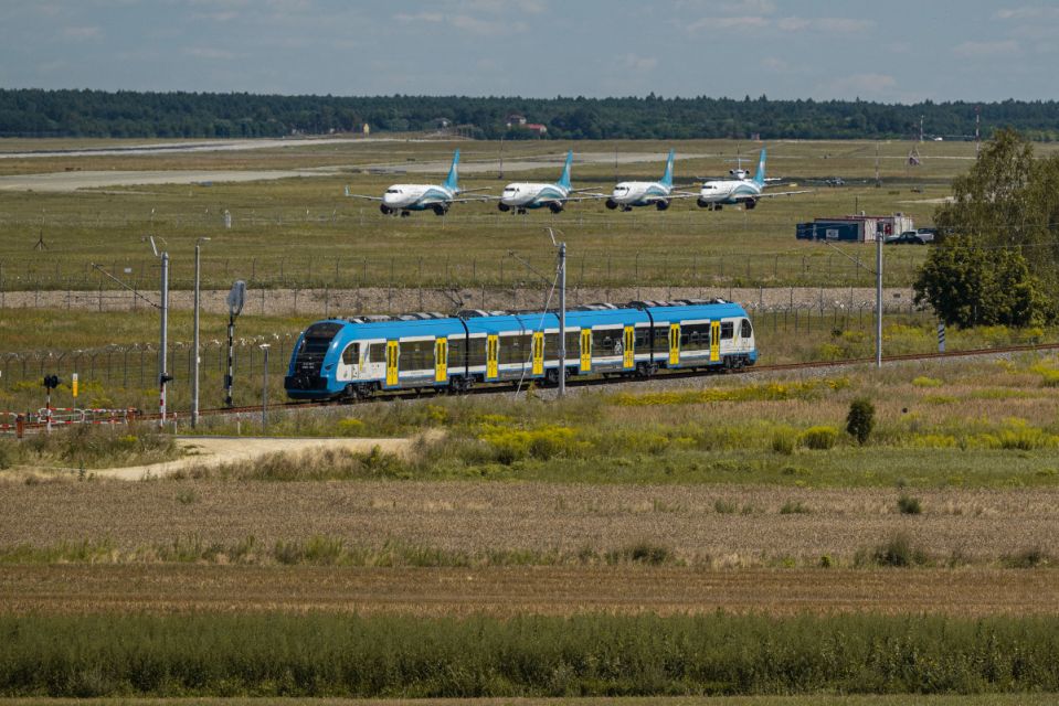 Rekordowy lipiec Kolei Śląskich w Pyrzowicach - galeria