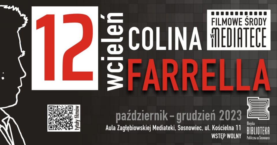 Filmowe środy w Mediatece - 12 wcieleń Colina Farella - galeria