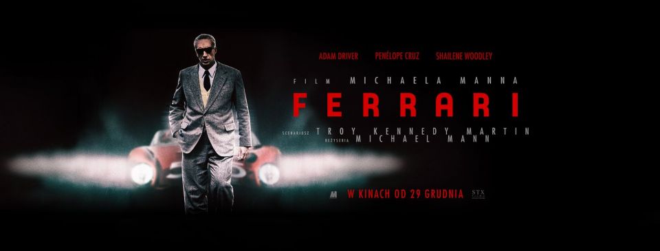 Ferrari - pokazy przedpremierowe / Adam Driver i Penelope Cruz - galeria