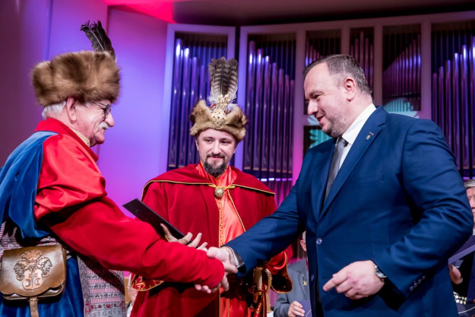 Uroczysta gala wręczenia "Gwiazdy Górnośląskiej" w Filharmonii Śląskiej - galeria