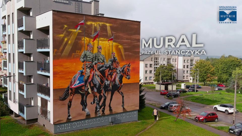 Dwa nowe murale zdobią osiedla w Sosnowcu [FOTO] - galeria