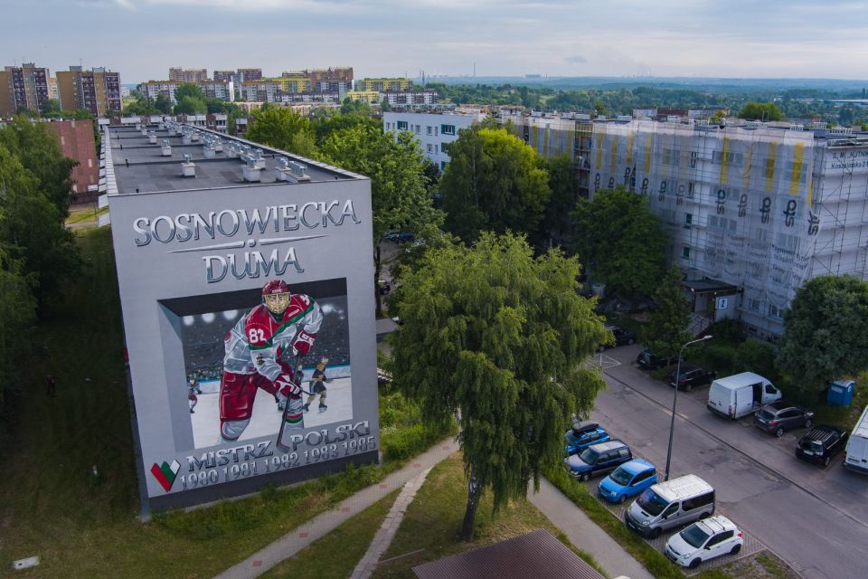 Dwa nowe murale zdobią osiedla w Sosnowcu [FOTO] - galeria