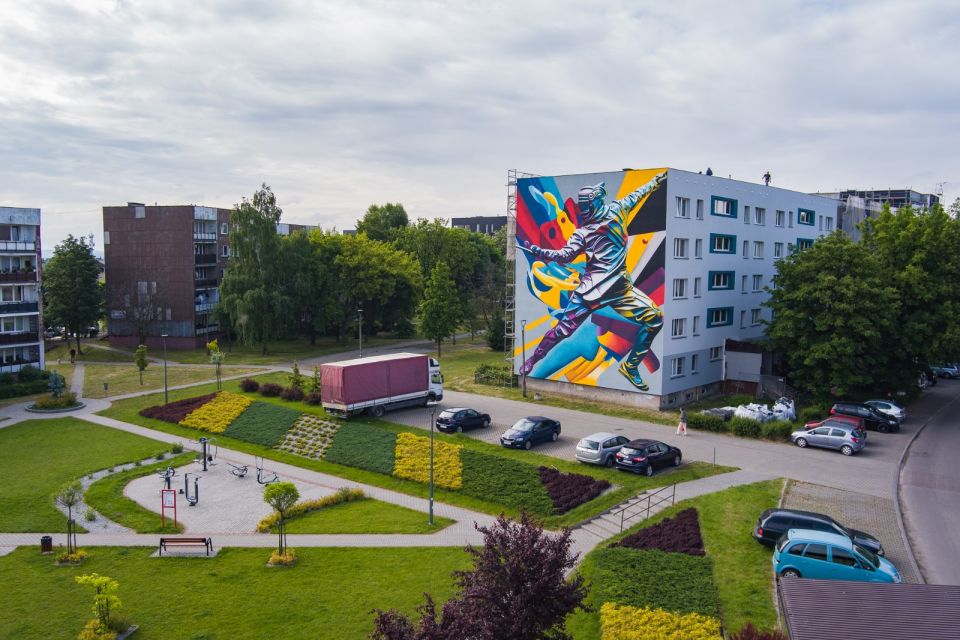 Dwa nowe murale zdobią osiedla w Sosnowcu [FOTO] - galeria