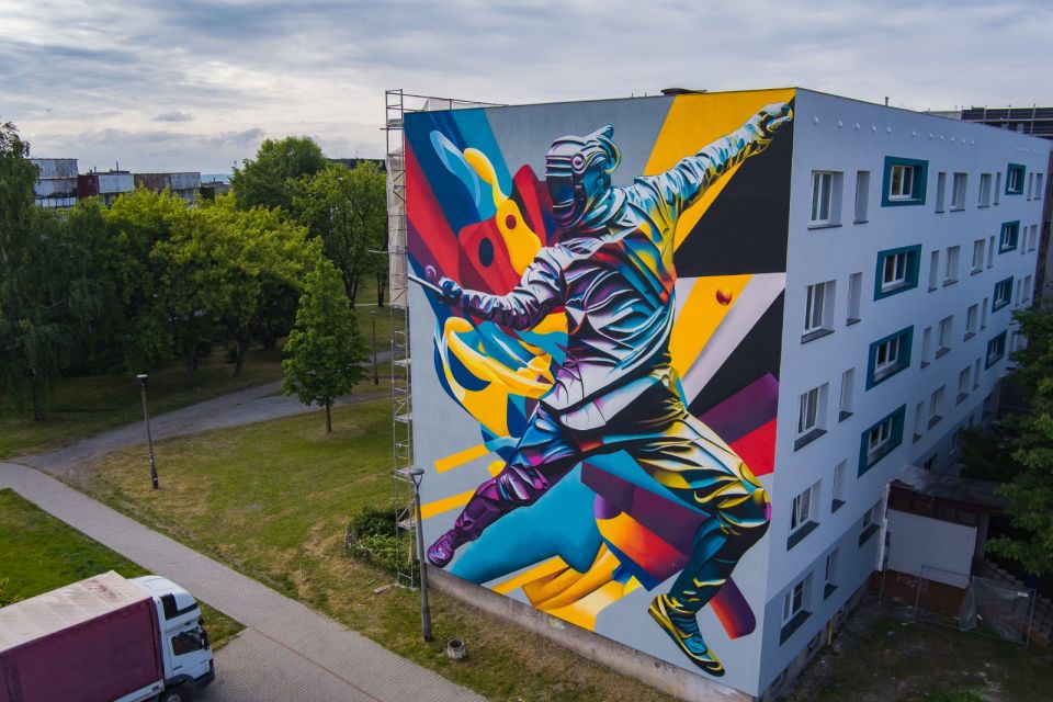 Dwa nowe murale zdobią osiedla w Sosnowcu [FOTO] - galeria