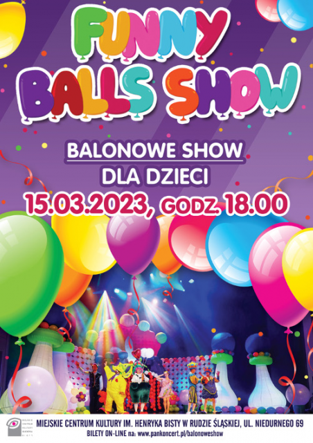 „Funny Balls Show” - interaktywne widowisko balonowe dla całej rodziny - galeria
